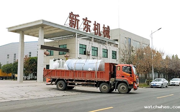 10吨不锈钢卧式储奶罐