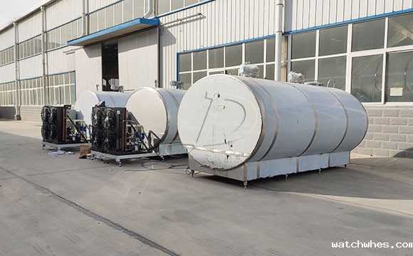 直冷式保温储奶罐